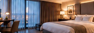 Illustration de chambre d’hôtel